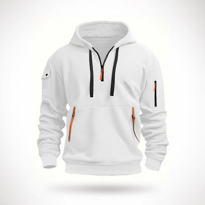 Men's Multi-pocket Casual Hoodie
