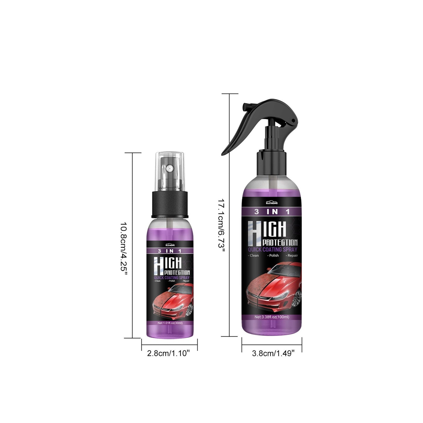 3-in-1 Schutzspray