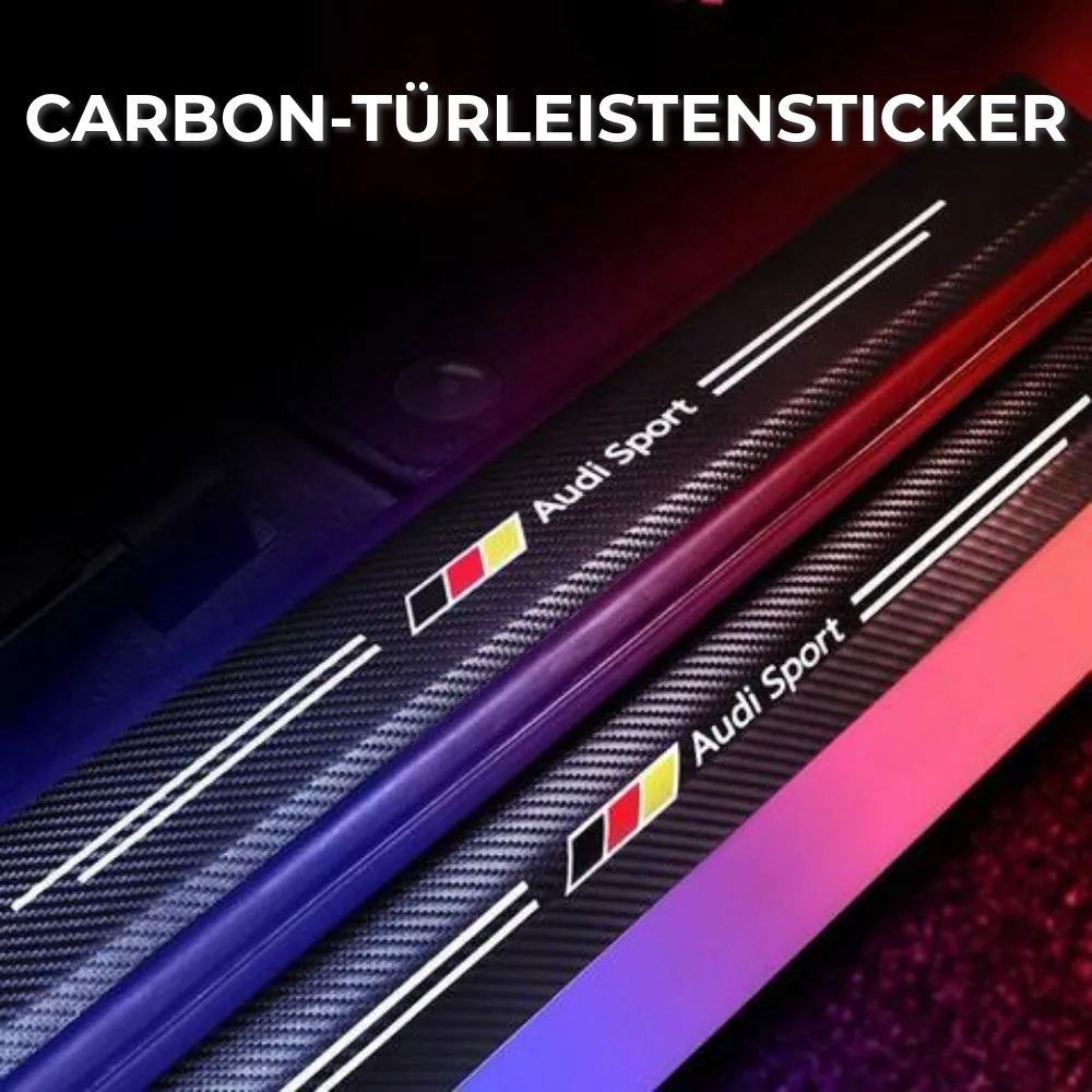 Carbon-Türleistensticker